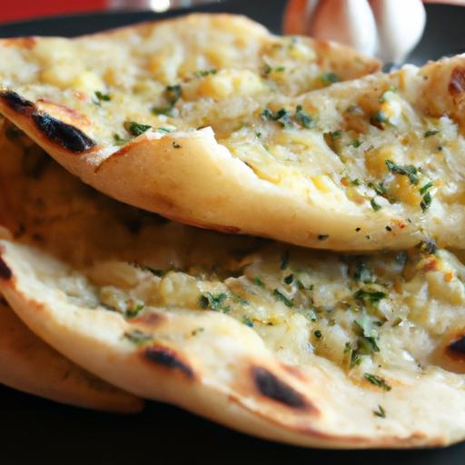 Elevate Your Meal with Homemade Garlic Parmesan Naan Bread