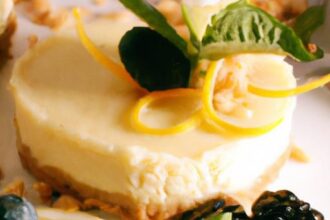 Zesty Lemon Berry Cheesecake: A Fresh Twist on Dessert Delight