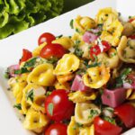 Fresh & Flavorful: Tortellini Pasta Salad with Zesty Pesto