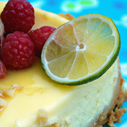 Zesty lemon Berry Cheesecake: A Fresh Twist on Dessert Delight