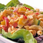 Chilled Pasta Salad with Cheese & Peppers: Fresh & Flavorful