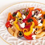 Chilled Pasta Salad with Cheese & Peppers: A Flavorful Twist