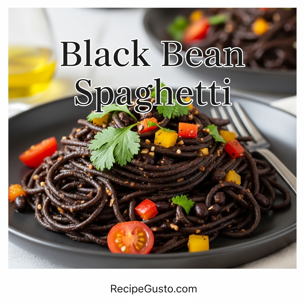 Black Bean Spaghetti
