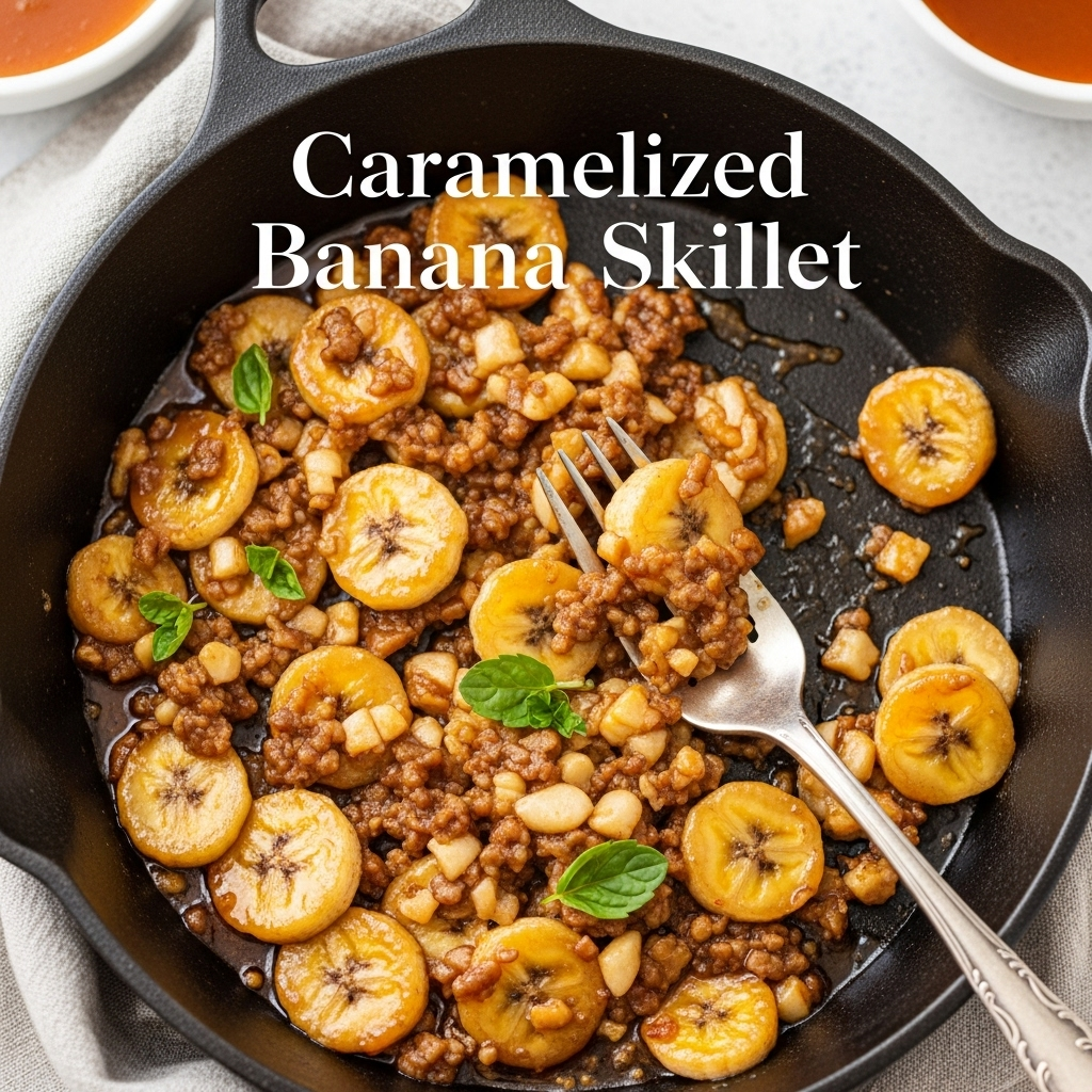 Caramelized Banana Skillet