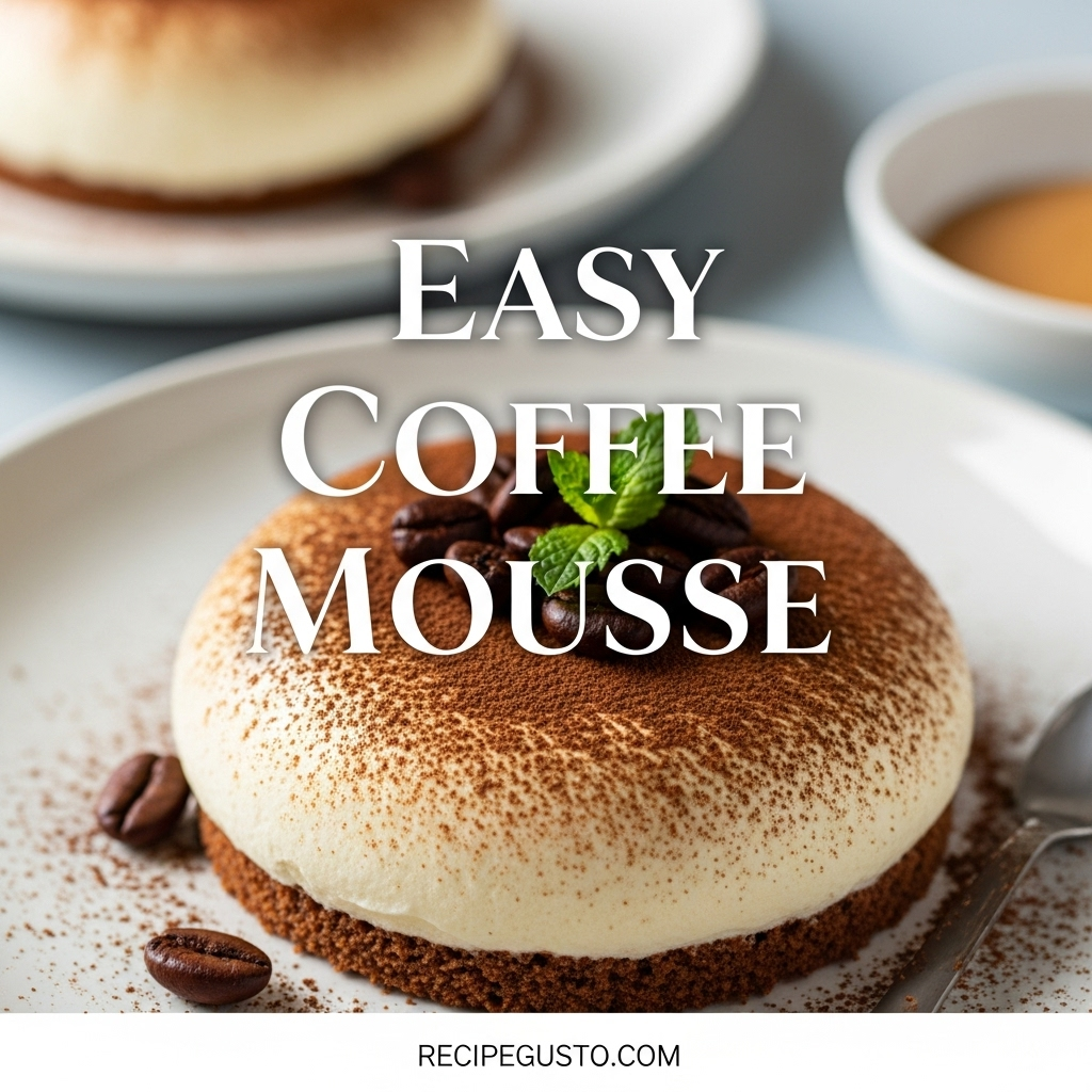 Easy Coffee Mousse