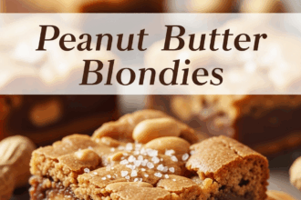 Peanut Butter Blondies