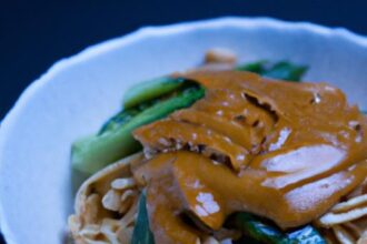 Peanut Butter Ramen with Cabbage: A Creamy Twist on Comfort