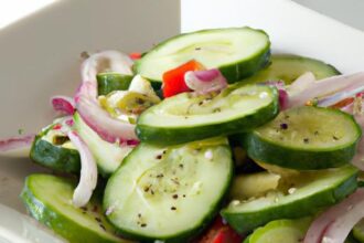 Refreshing Greek Cucumber Salad: A Crisp Mediterranean Delight