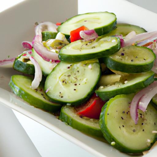 Refreshing Greek Cucumber Salad: A Crisp Mediterranean Delight