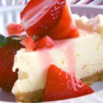 Decadent Delight: The Art of Strawberry Swirl Cheesecake
