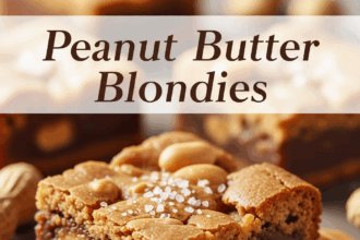 Peanut Butter Blondies