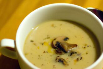 Rich & Creamy Vegan Mushroom Soup: A Plant-Based Comfort