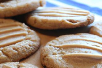 Simple & Scrumptious: 3-Ingredient Eggless Peanut Butter Cookies