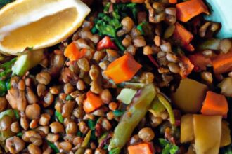 Lentil & Veggie Stir-Fry: A Colorful, Nutritious Delight