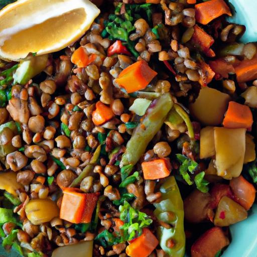 Lentil & Veggie Stir-Fry: A Colorful, Nutritious Delight