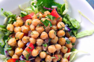 Crunchy Roasted Chickpea Salad: A Nutritious Twist