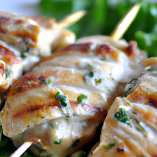 Savor the Flavor: Garlic Parmesan Chicken Skewers Recipe