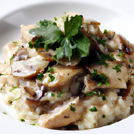 Creamy Chicken and Mushroom Risotto: A Comforting Classic