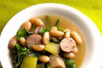 Hearty Sausage, Kale & White Bean Soup: A Nutritious Bowl