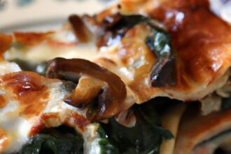 Savor the Flavor: Mushroom & Spinach Skillet Lasagna Magic