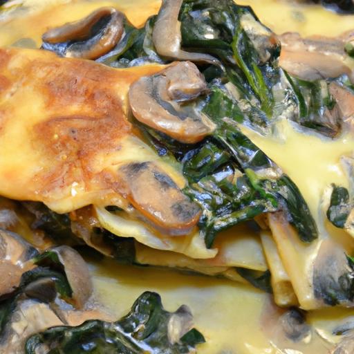 Savor the Flavor: Mushroom & Spinach Skillet Lasagna Magic