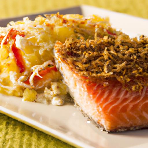 Coconut Salmon Delight: A Tropical Twist on Classic Seafood