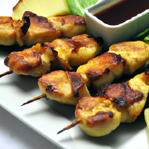 Savor the ⁣Flavor: Garlic parmesan⁣ Chicken Skewers Recipe