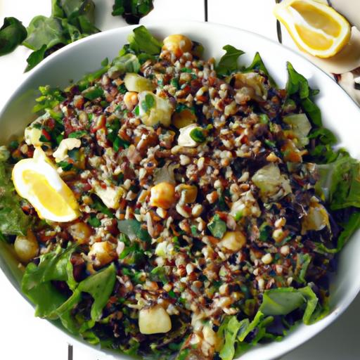 Energize Your Day: The Ultimate Lentil & Quinoa Power salad
