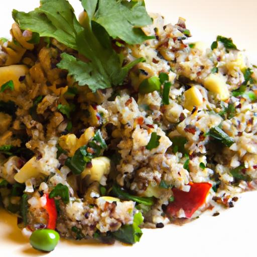 Herbed Quinoa Wonders: A Flavorful Superfood Delight