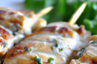 Savor the Flavor: Garlic Parmesan Chicken Skewers Recipe