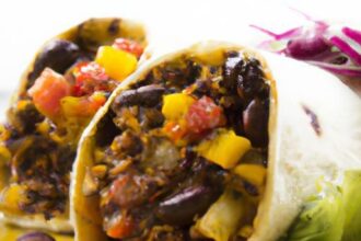 Black Bean Burrito Magic: A Flavorful Twist on Tradition