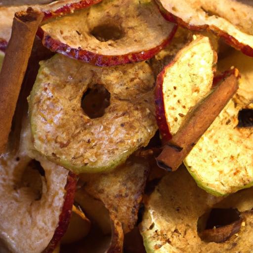 Crispy Baked cinnamon Apple chips: A Healthy Snack Delight