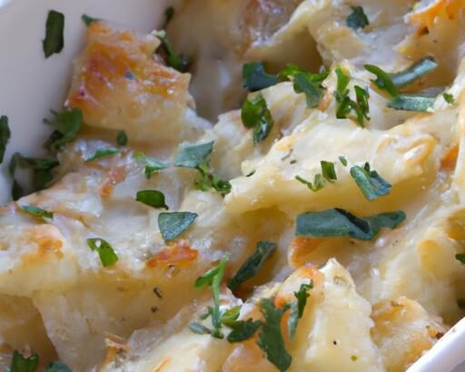 Decadent Creamy Garlic Parmesan Scalloped Potatoes Recipe