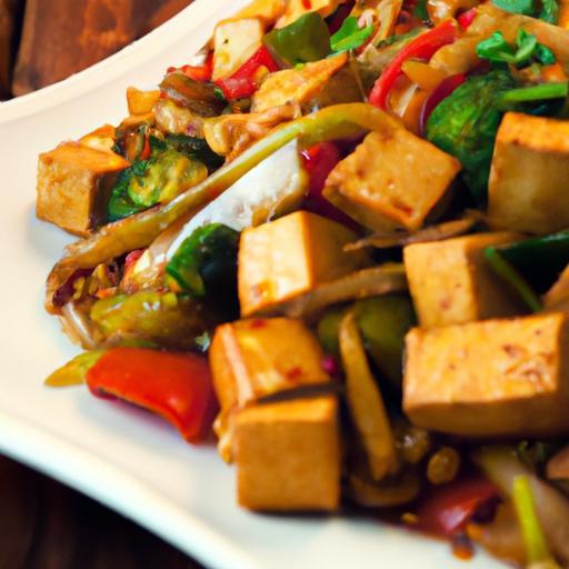Zesty Garlic Ginger Tofu Stir-Fry: A Flavorful Vegan Delight