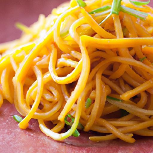 Flavorful Sweet Potato Noodles: A Step-by-Step Recipe Guide