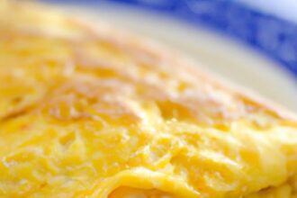Fluffy Ham and Cheese Omelette: A Savory Morning Delight