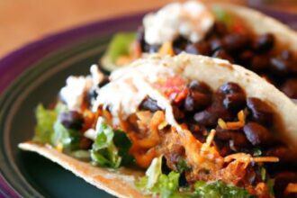 Savor the Perfect Black Bean & Cheese Tacos Recipe
