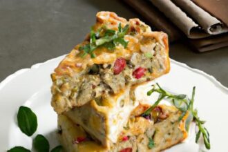 Stacked Delight: Exploring the Irresistible Pizza Layer Cake