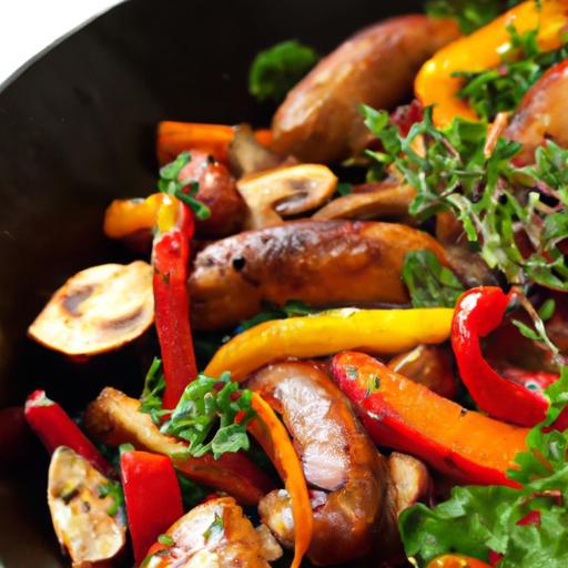 Flavorful One-Pan Sausage & Veggie Sheet Meal Recipe