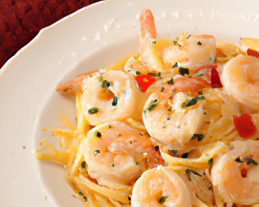 Indulge in Creamy Cajun Shrimp Alfredo: A Flavorful Feast