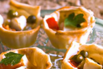 Flavor-Packed Sun-Dried Tomato & Feta Phyllo Cups Recipe