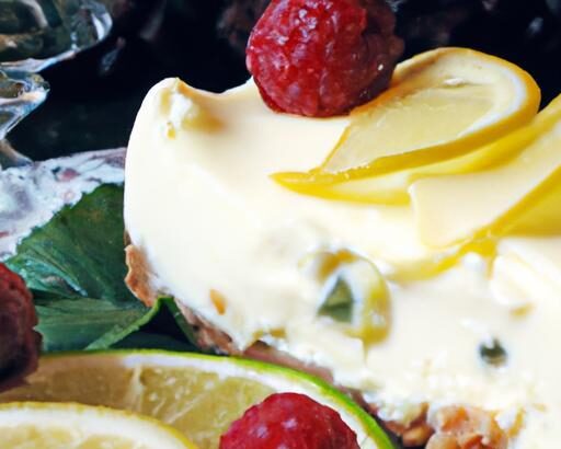 Lemon Berry Cheesecake: A Zesty Twist on Classic Delight