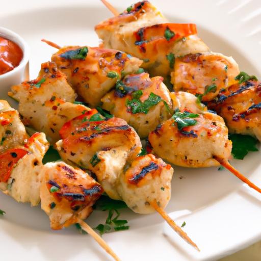 Savory ‍Garlic Parmesan Chicken Skewers: Flavorful ⁢bites Guide