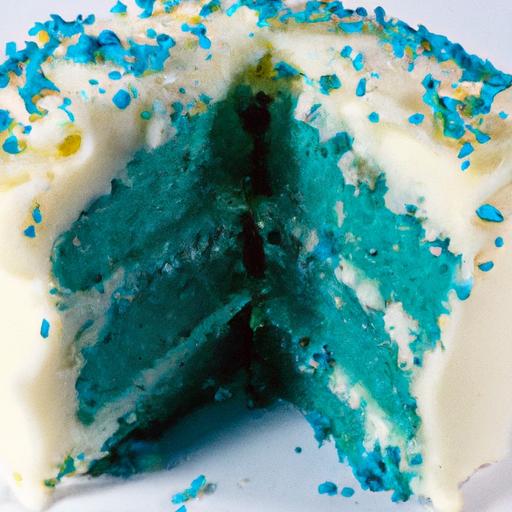 Decadent Blue Velvet Cake with Cream Cheese Frosting Delight
