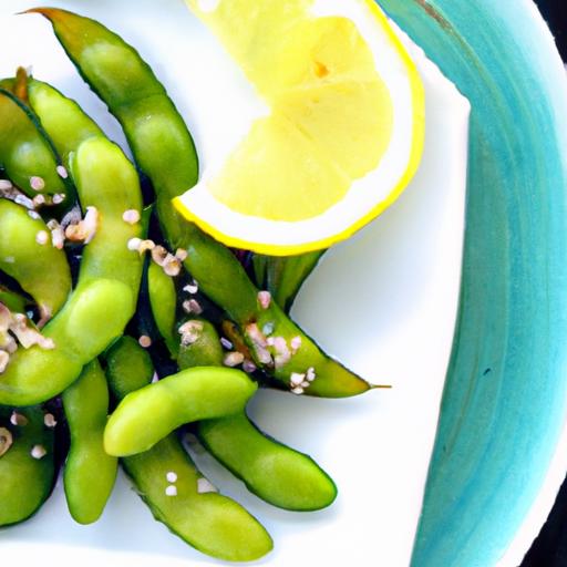 Zesty Edamame: Sea Salt and Lemon's Perfect Pairing