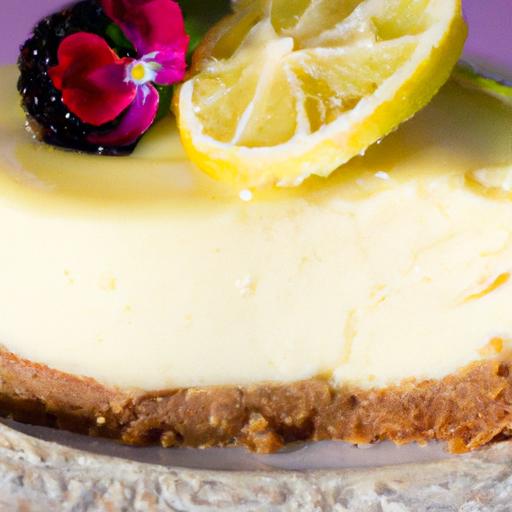 Lemon Berry Cheesecake: A Zesty twist on Classic Delight