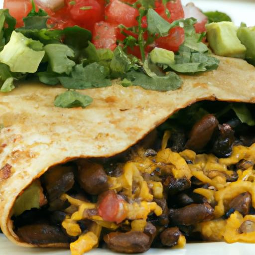 Black Bean Crunch Wrap Supreme: A Flavor-Packed Mexican treat