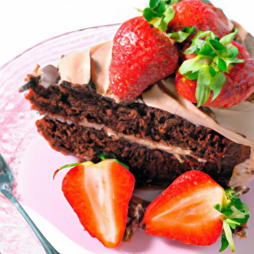 Decadent Strawberry Chocolate Cake: A sweet Fusion Delight