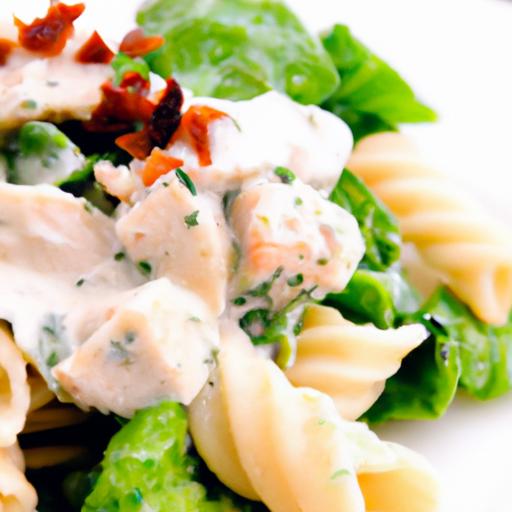 Creamy Chicken Caesar Pasta Salad: A ⁢Flavorful Twist