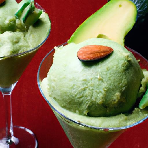 Creamy Avocado Ice cream: A Refreshing twist on Dessert